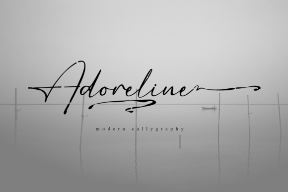 Adoreline: A Luxurious Handwritten Font for Crafters