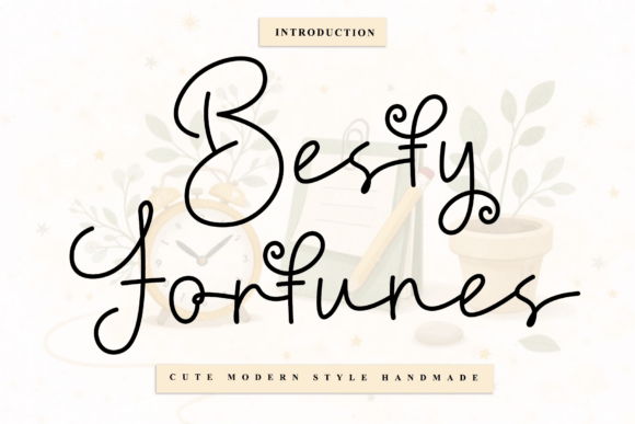 Besty Fortunes: A Versatile Script Font for Web Design