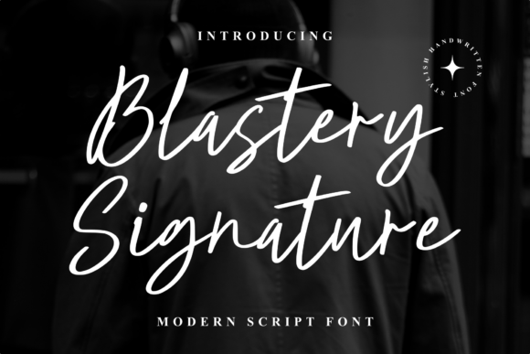 Blastery Signature: A Font for Polished Branding