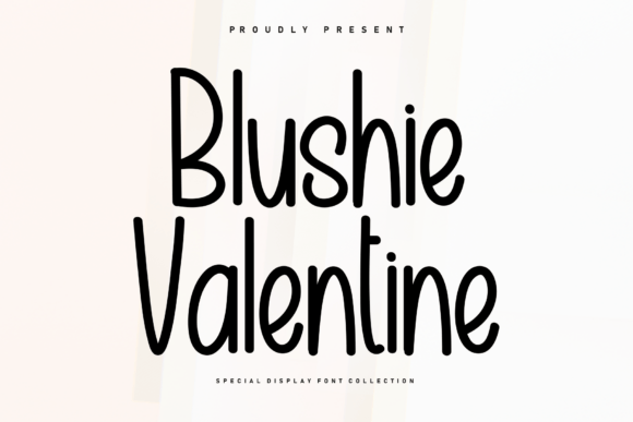 Blushie Valentine: A Handwritten Font for Web Design
