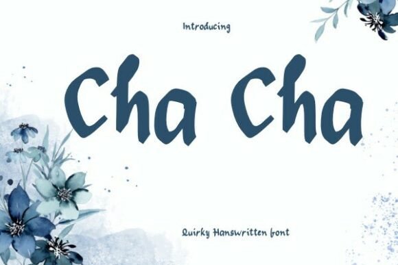 Cha Cha: A Unique Handwritten Font for Creative Branding