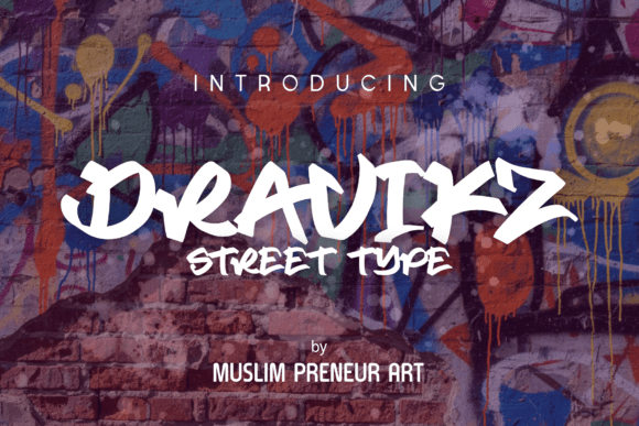 Dravikz: A Bold Graffiti Font for Eye-Catching Campaigns