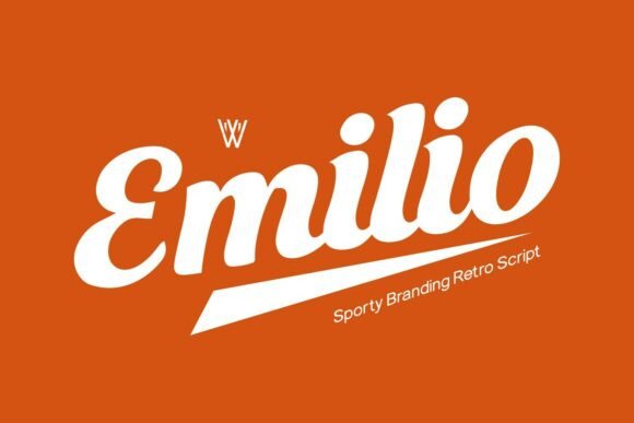 Emilio: A Bold Retro Script Font for Modern Publishing