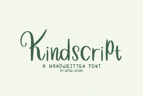 Enhance Your Brand with Kindscript: A Beautiful Script Font