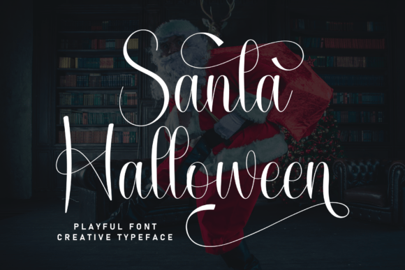 Enhance Your Brand with Santa Halloween Font