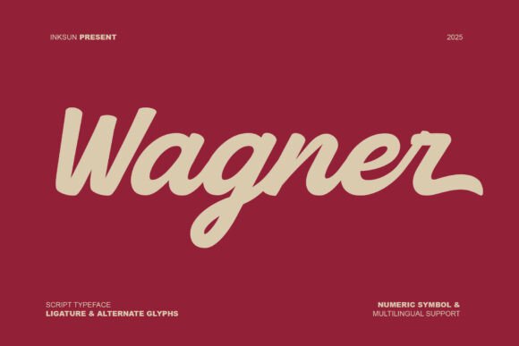 Enhance Your Brand with Wagner: A Versatile Script Font