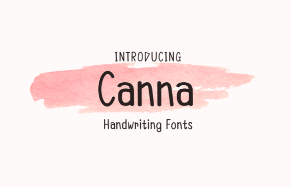 Enhance Your Craft Projects with Canna Font