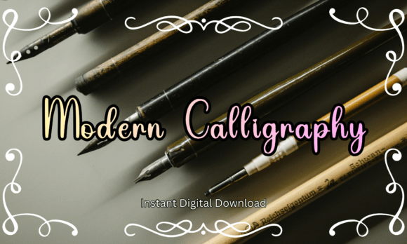 Enhance Your Handmade Creations with Modern Calligraphy Font