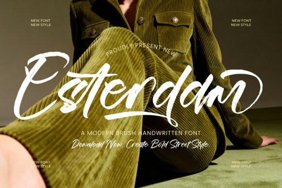Estanbul: Elevate Your Brand with This Modern Brush Font