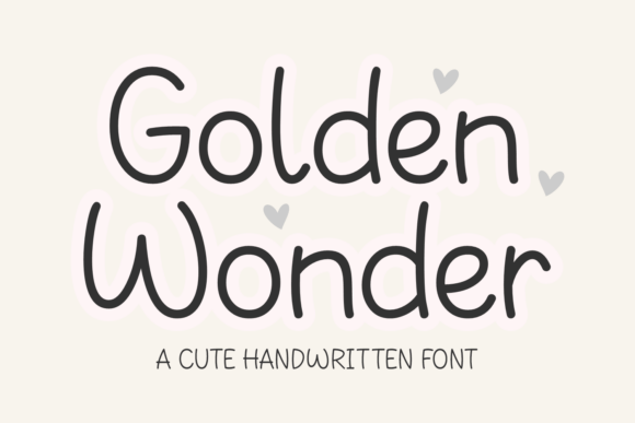 Golden Wonder: A Charming Font for Makers and Sellers