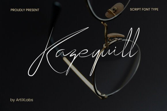 Kazequill: Elevate Your Campaigns with This Elegant Script Font