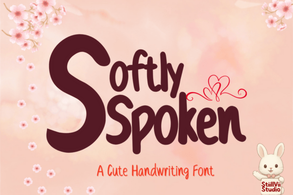 Softly Spoken: A Font for Heartfelt Editorial Design