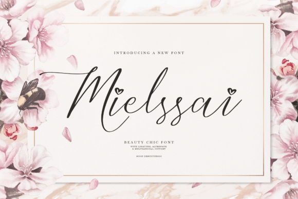 Transform Your Brand with Mielssai: A Chic Script Font