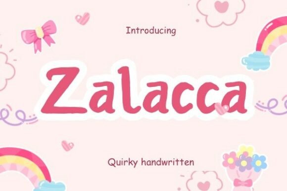 Transform Your Brand with Zalacca: A Charming Script Font